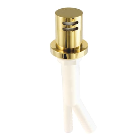 Kingston Brass KA821PB Dishwasher Air Gap, Polished Brass KA821PB